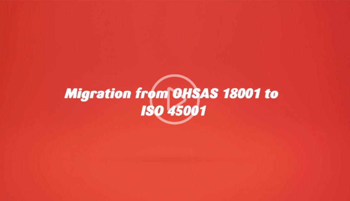 Migration from OHSAS 18001 to ISO 45001